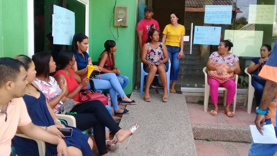 Falta de pagos en la Alcaldía de San Bernardo del Viento. Foto: Cortesía