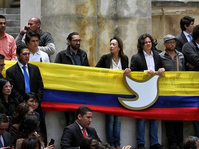 El presidente Juan Manuel Santos firmó el decreto del plebiscito el pasado 30 de agosto. Foto: Colprensa