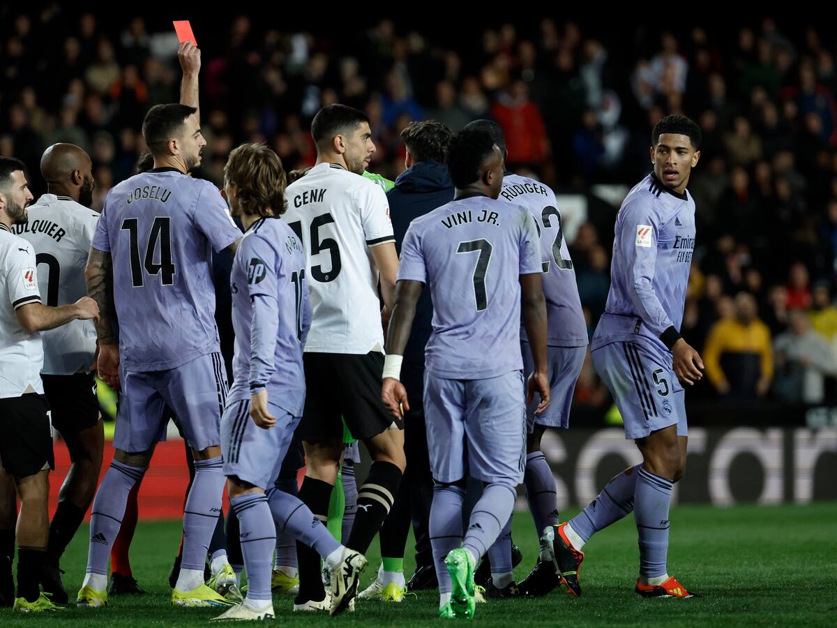 El jugador del Real Madrid, Jude Bellingham es sancionado con dos partidos