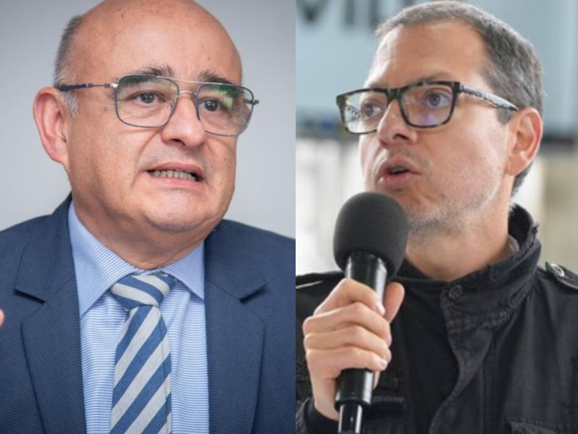 José Ismael Correa y ministro de Educación ad hoc, Juan David Correa | Fotos: Suministradas