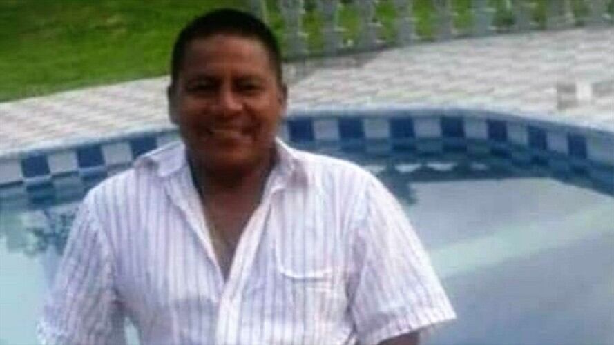 Wilson García Díaz, secuestrado en zona rural de Caloto . Foto: Cortesía