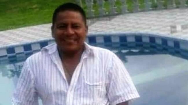 Wilson García Díaz, secuestrado en zona rural de Caloto . Foto: Cortesía