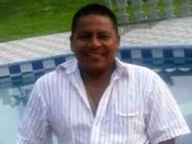 Wilson García Díaz, secuestrado en zona rural de Caloto . Foto: Cortesía