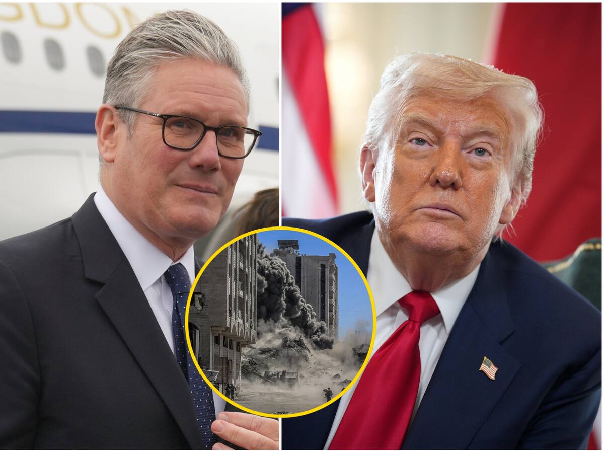 Starmer respaldó el plan de paz de Trump para Gaza y pide la rendición de Hamás