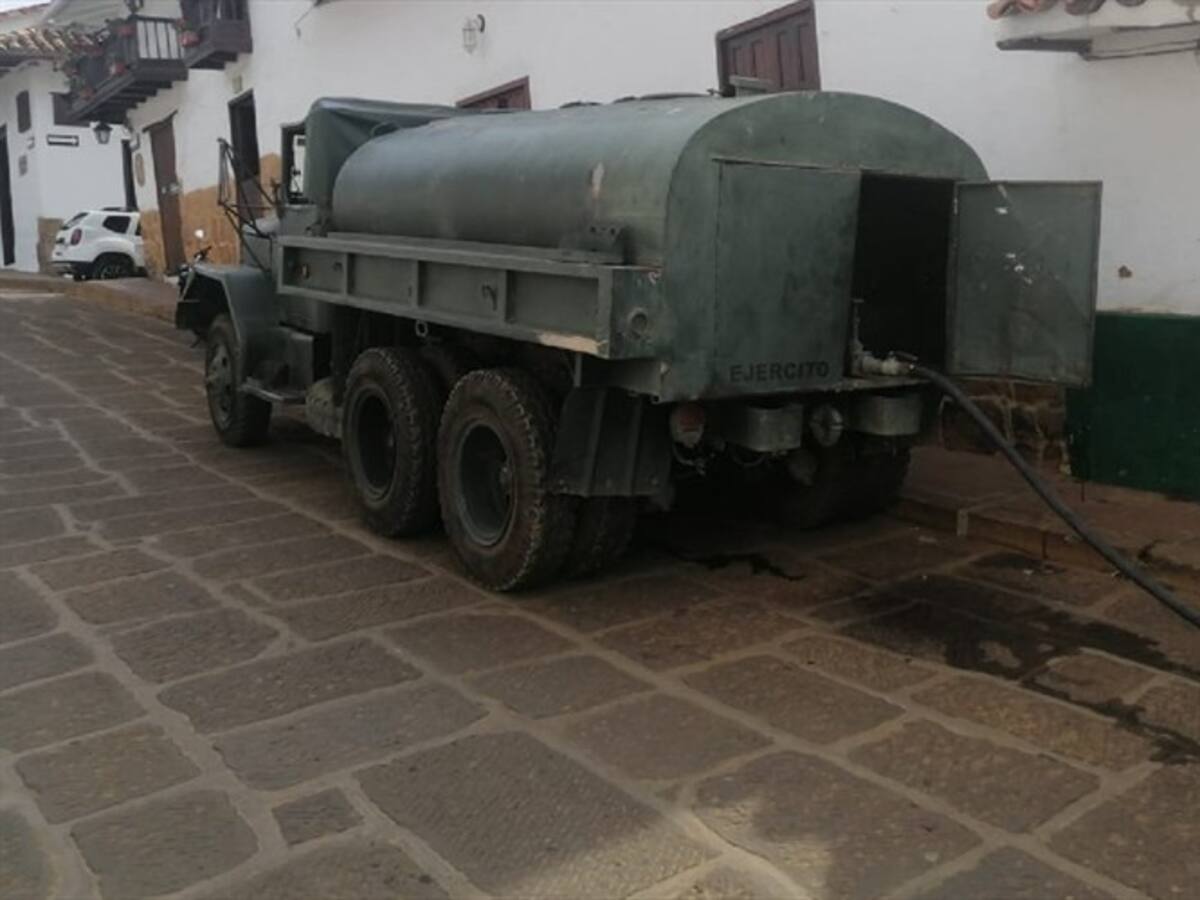 Barichara sin agua y el Gobierno no ha cumplido su compromiso de suministrar líquido