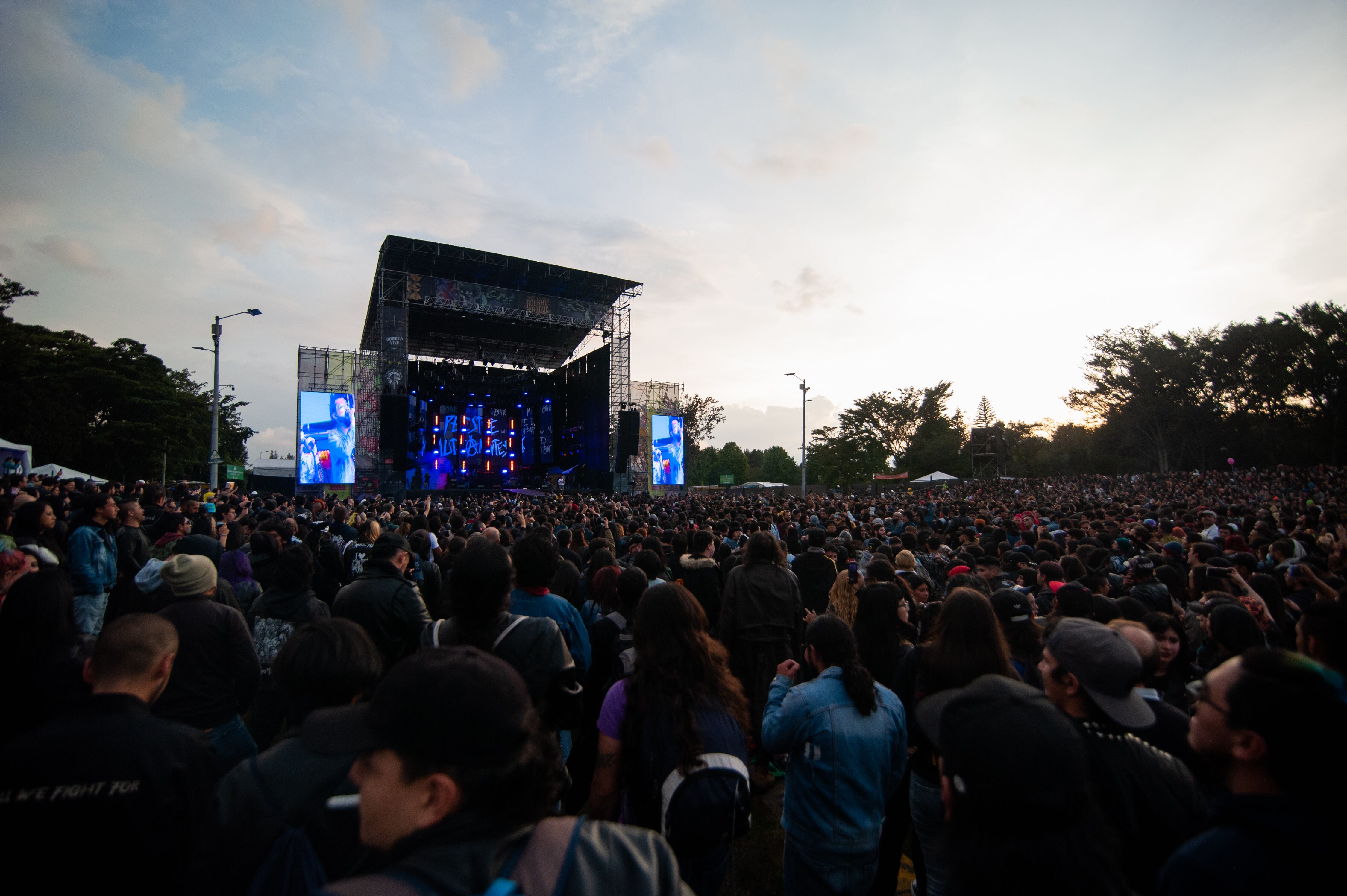Vista general del Festival Rock al Parque en Bogotá. FOTO: Chepa Beltran/Long Visual Press/Universal Images Group via Getty Images
