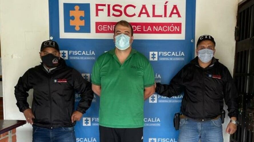 Diego Cadavid, padre de la menor asesinada en Rionegro, Antioquia. Foto: Fiscalía General de la Nación