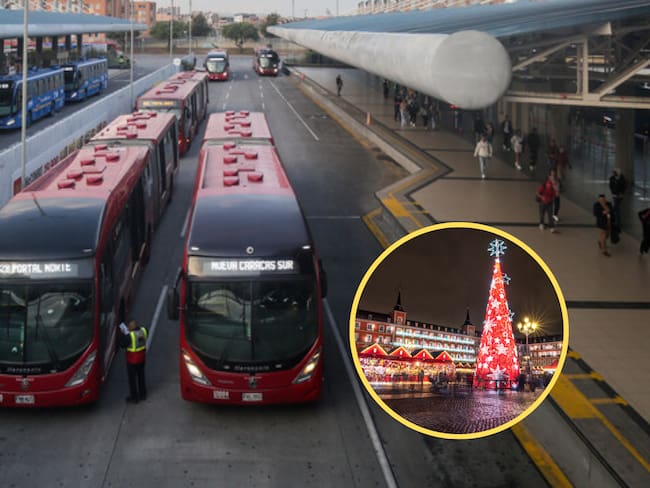 Sistema TransMilenio. Foto: Colprensa / Catalina Olaya