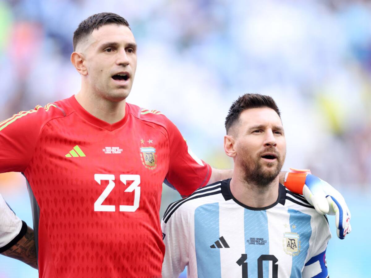 Messi es un líder y lo va a sacar adelante: Martínez arquero argentino