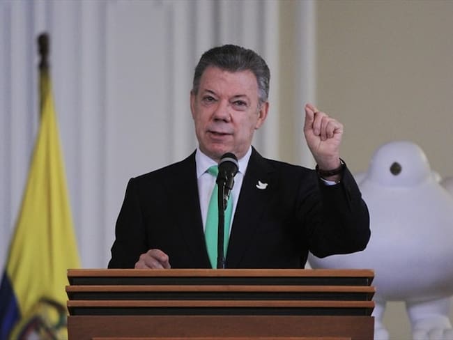 Juan Manuel Santos aseguró que su Gobierno está &quot;destapando las ollas podridas&quot; y haciendo visible los hechos de corrupción. Foto: Colprensa