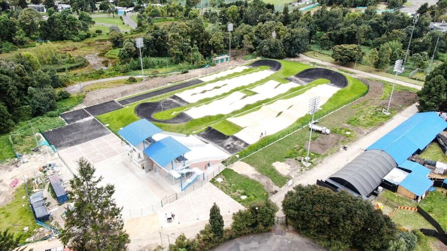 Nueva pista de BMX. Foto: Alcaldía de Bogotá