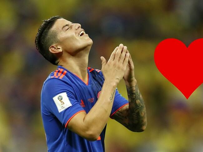 James Rodríguez, futbolista colombiano. Foto: Getty images / Creative Commons