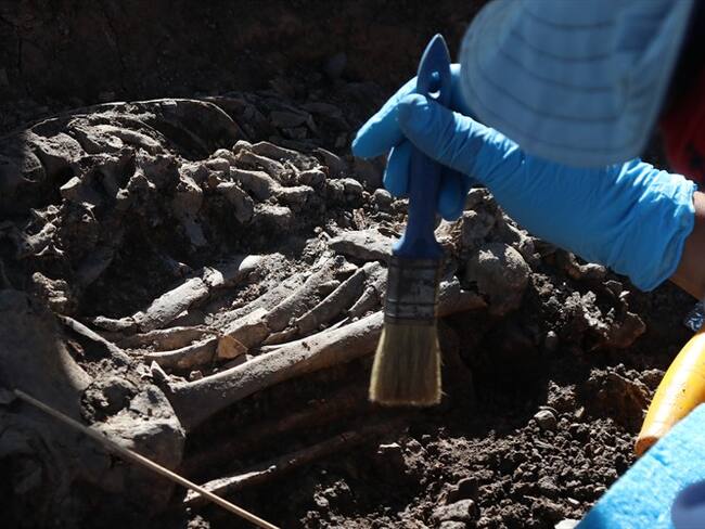 En el trascurso de la historia, en predios de la sede central se han encontrado más de 500 enterramientos en diferentes zonas. Foto UPTC