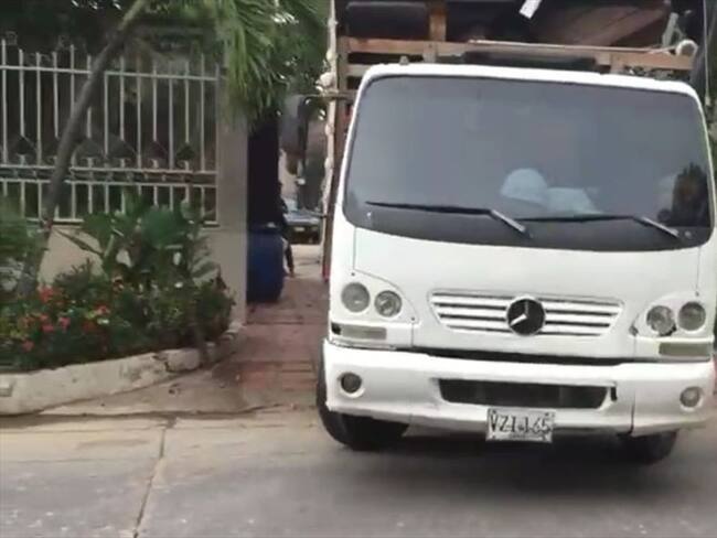 Comenzó la mudanza de Enilce López en Barranquilla. Foto: W Radio