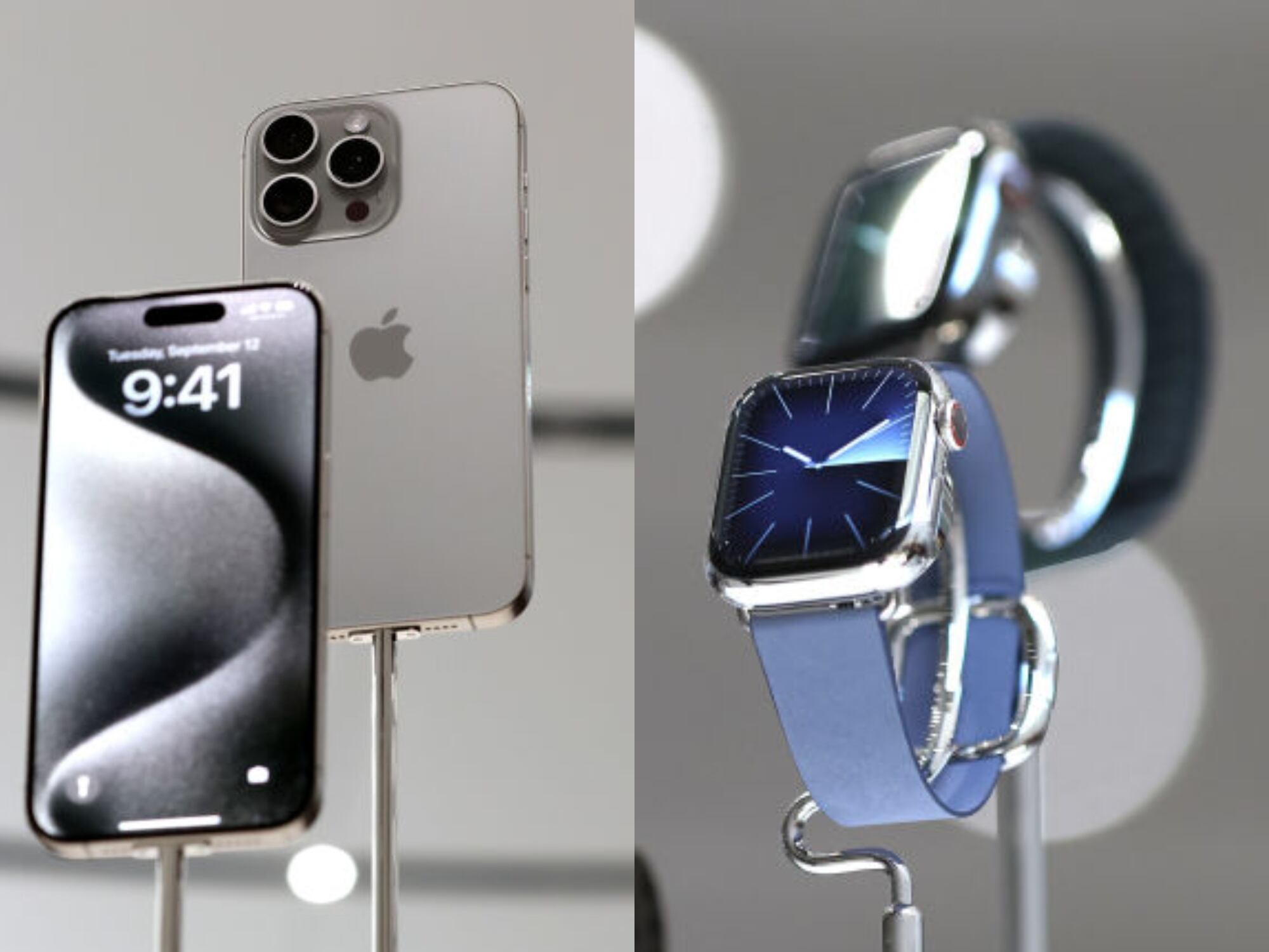 Apple nuevos lanzamientos. 12 de septiembre 2023. Fotos: Getty images.