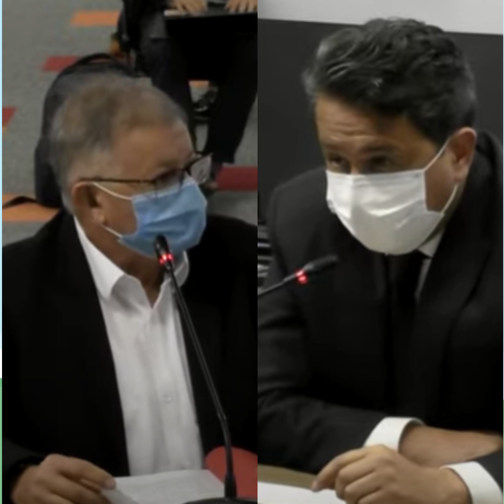 Choque entre Rodrigo Granda y Procuraduría por foto de procurador Jairo Acosta con prendas militares. Foto: cortesía: JEP