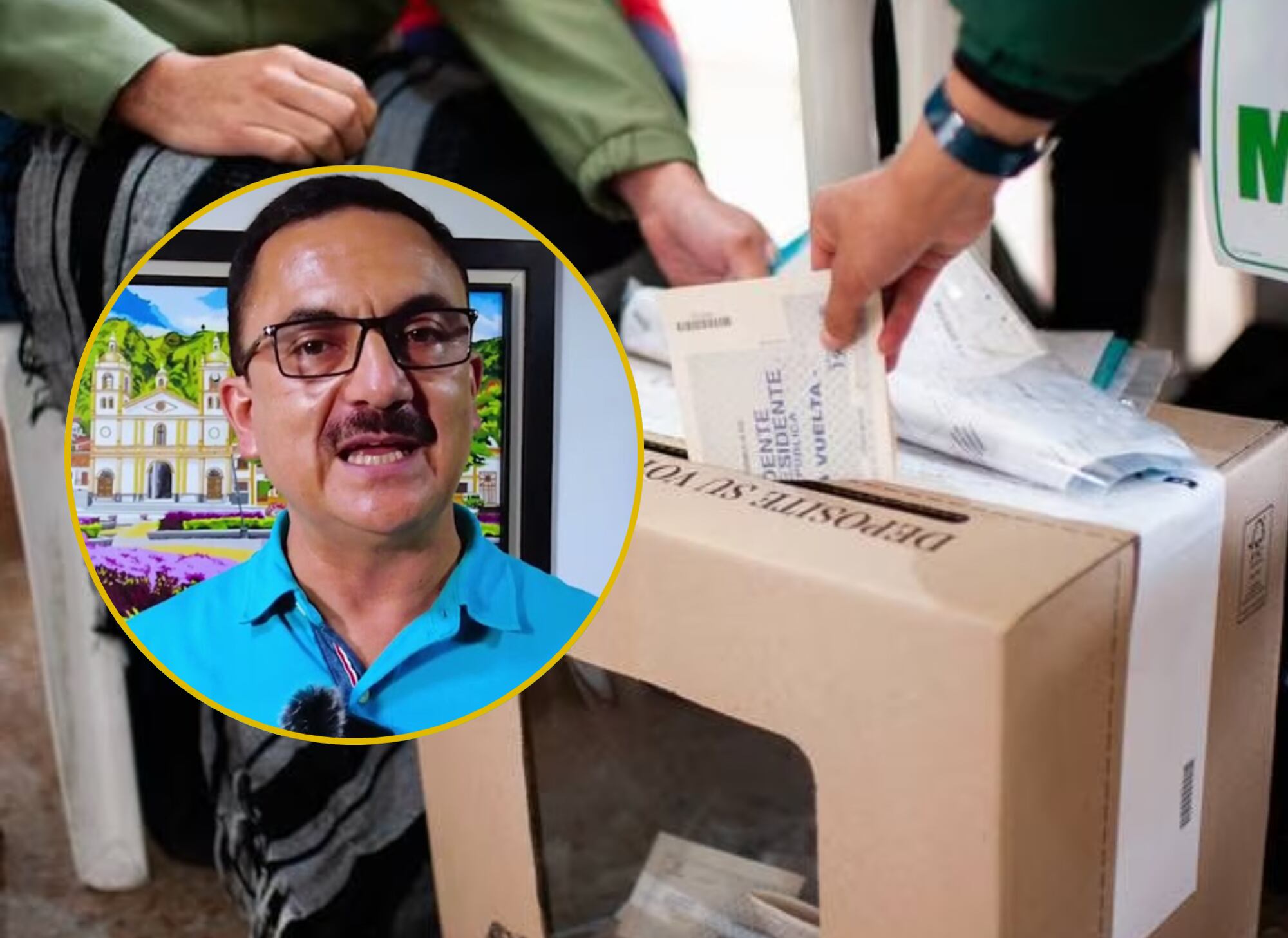 Ricardo Gómez Lasso, alcalde de San Pablo, Nariño | Foto: Suministrada