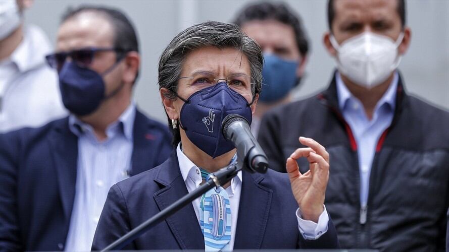 Alcaldesa de Bogotá, Claudia López. Foto: Colprensa-Camila Díaz