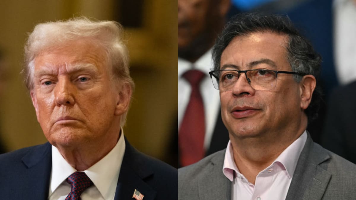 Atención: Trump anuncia duras sanciones contra Colombia y arremete contra presidente Petro