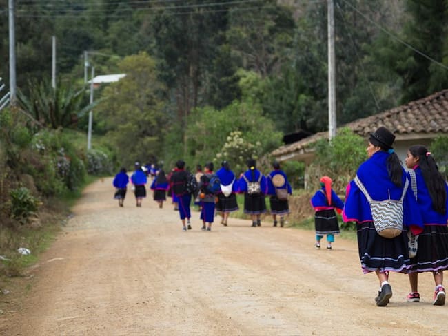 Los choques se presentaron por la tenencia de una finca denominada La Putería. Foto: Colprensa
