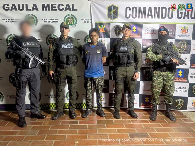 La Fiscalía le imputó los delitos de desaparición forzada y homicidio agravado. Foto: Fiscalía.