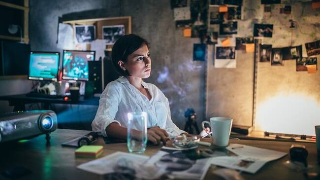 Una mujer se hizo detective privada para encontrar al asesino de su mejor amiga. Foto: Getty Images