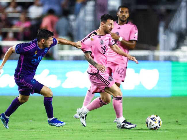 Inter de Miami frente al Charlotte FC. I Foto: Megan Briggs/Getty Images.