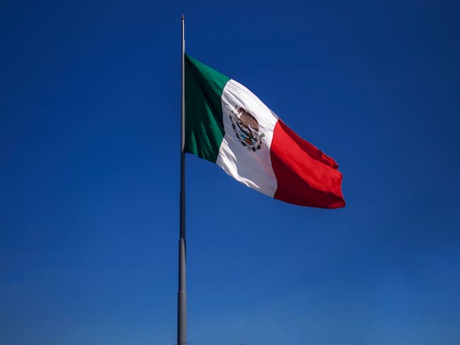 Imagen de referencia de la bandera de México. Foto: Getty Images.