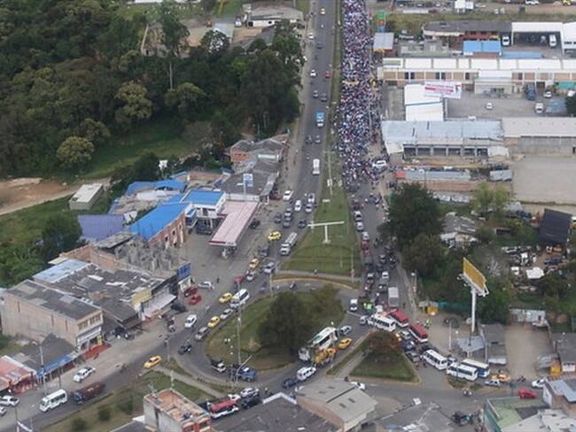 Finaliza minga indígena tras acuerdo con el Gobierno Nacional en Cauca. Foto: Colprensa