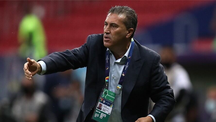 José Peseiro, técnico de Venezuela. Foto: Buda Mendes/Getty Images