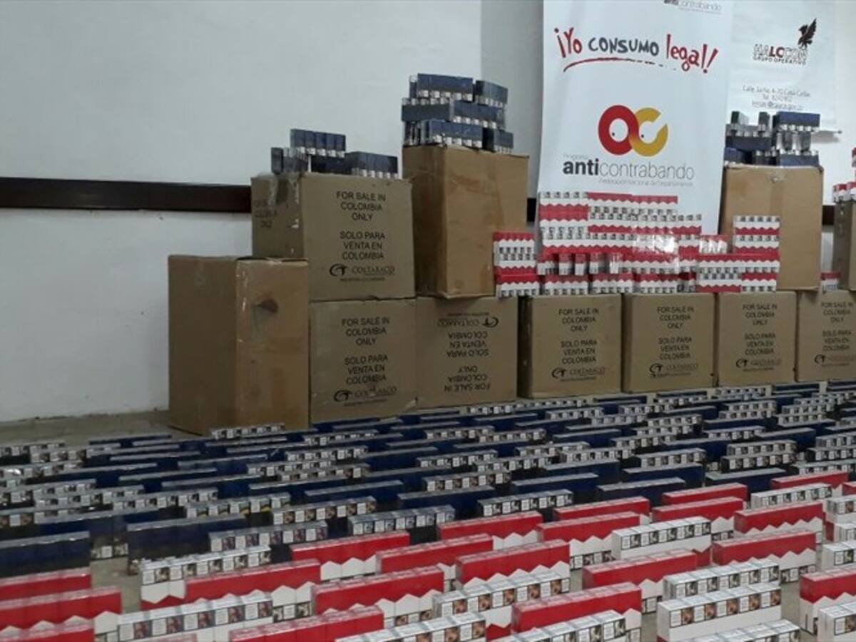 Incautan licor y cigarrillos de contrabando en Cauca