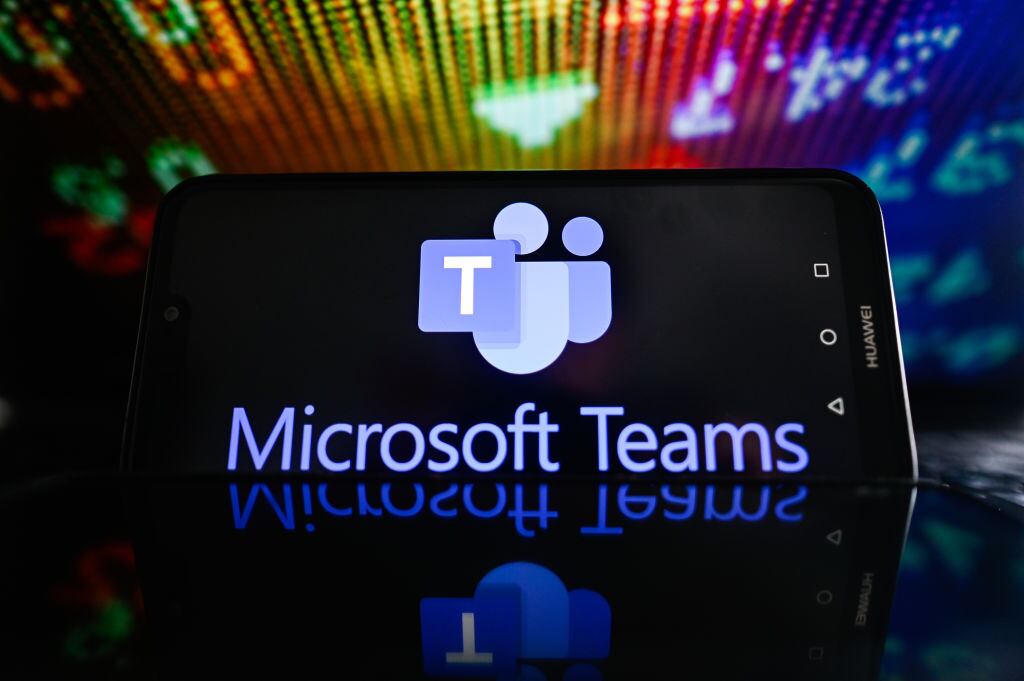 Microsoft Teams. I Foto: Omar Marques/SOPA Images/LightRocket via Getty Images.