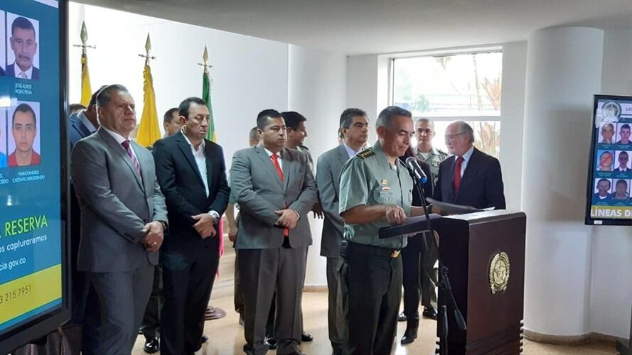 Megaoperativo en el Eje Cafetero. Foto: Policía Nacional
