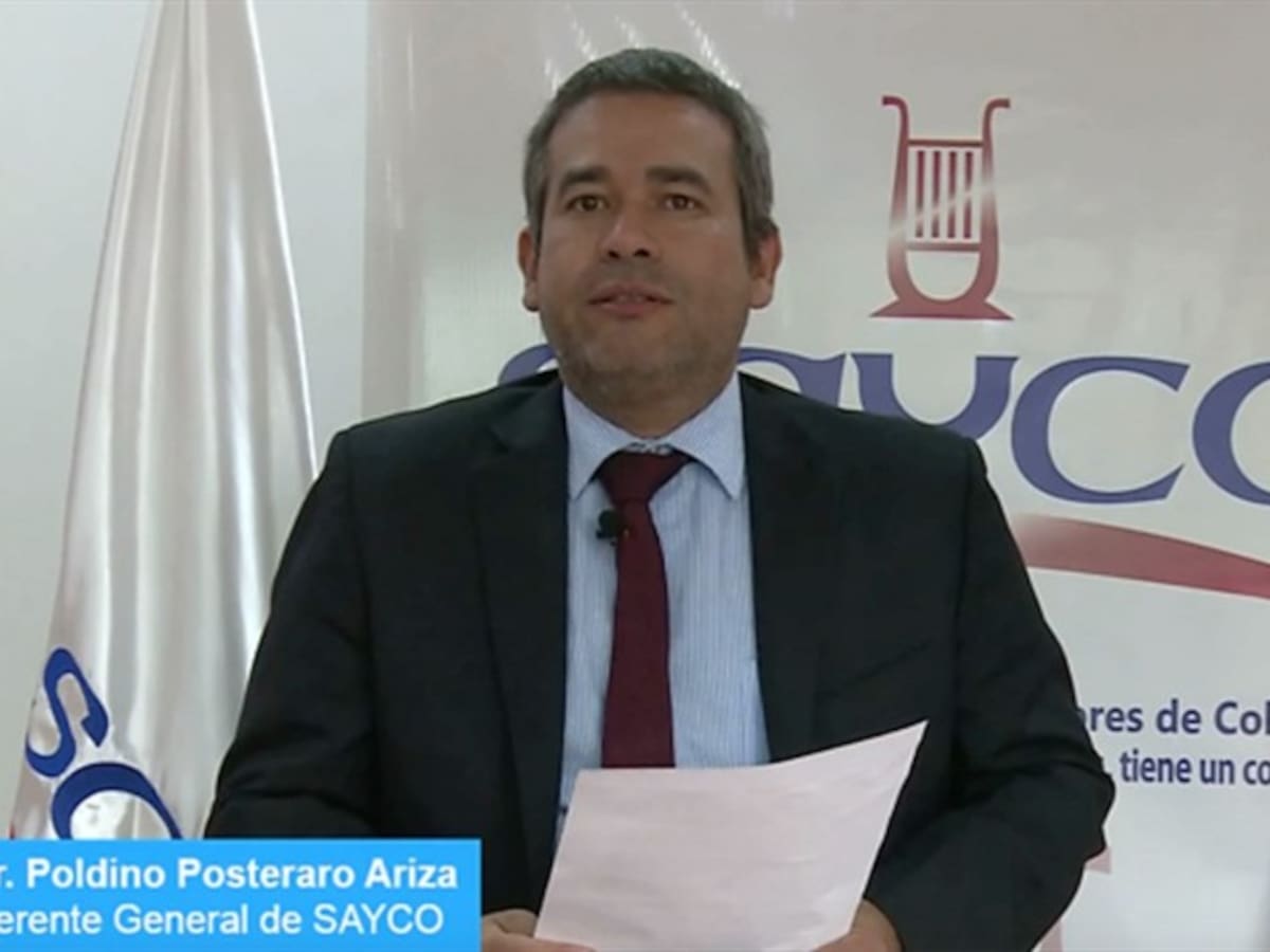 Comisión de autores manifestó respaldo al capturado gerente de Sayco