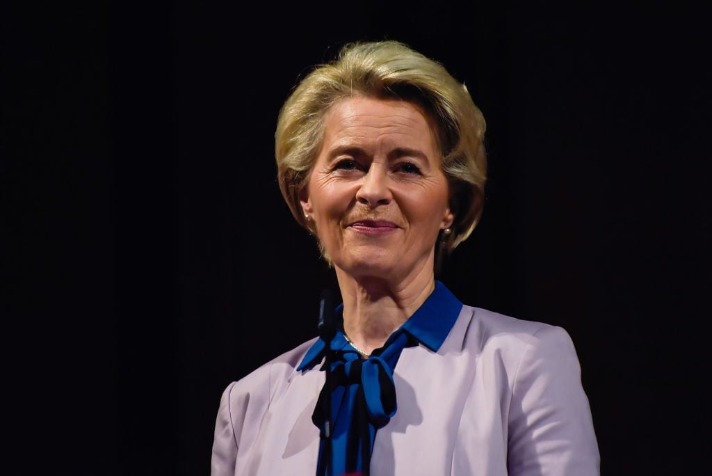 ROME, ITALY - 2023/01/09: Ursula von der Leyen, president of the European Commission,(Photo by Vincenzo Nuzzolese/SOPA Images/LightRocket via Getty Images)