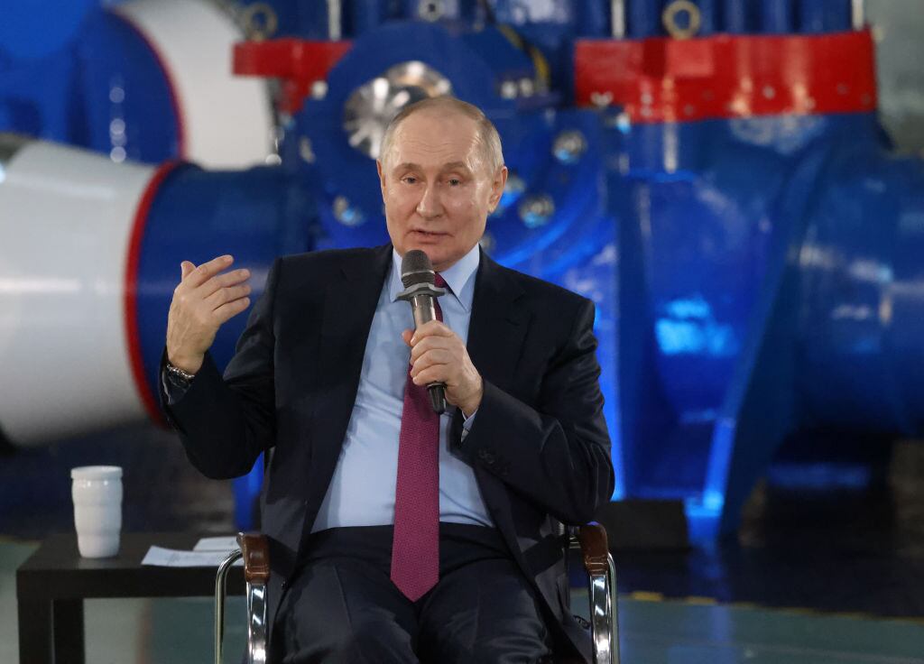 Presidente ruso, Vladimir Putin. Foto: Contributor/Getty Images