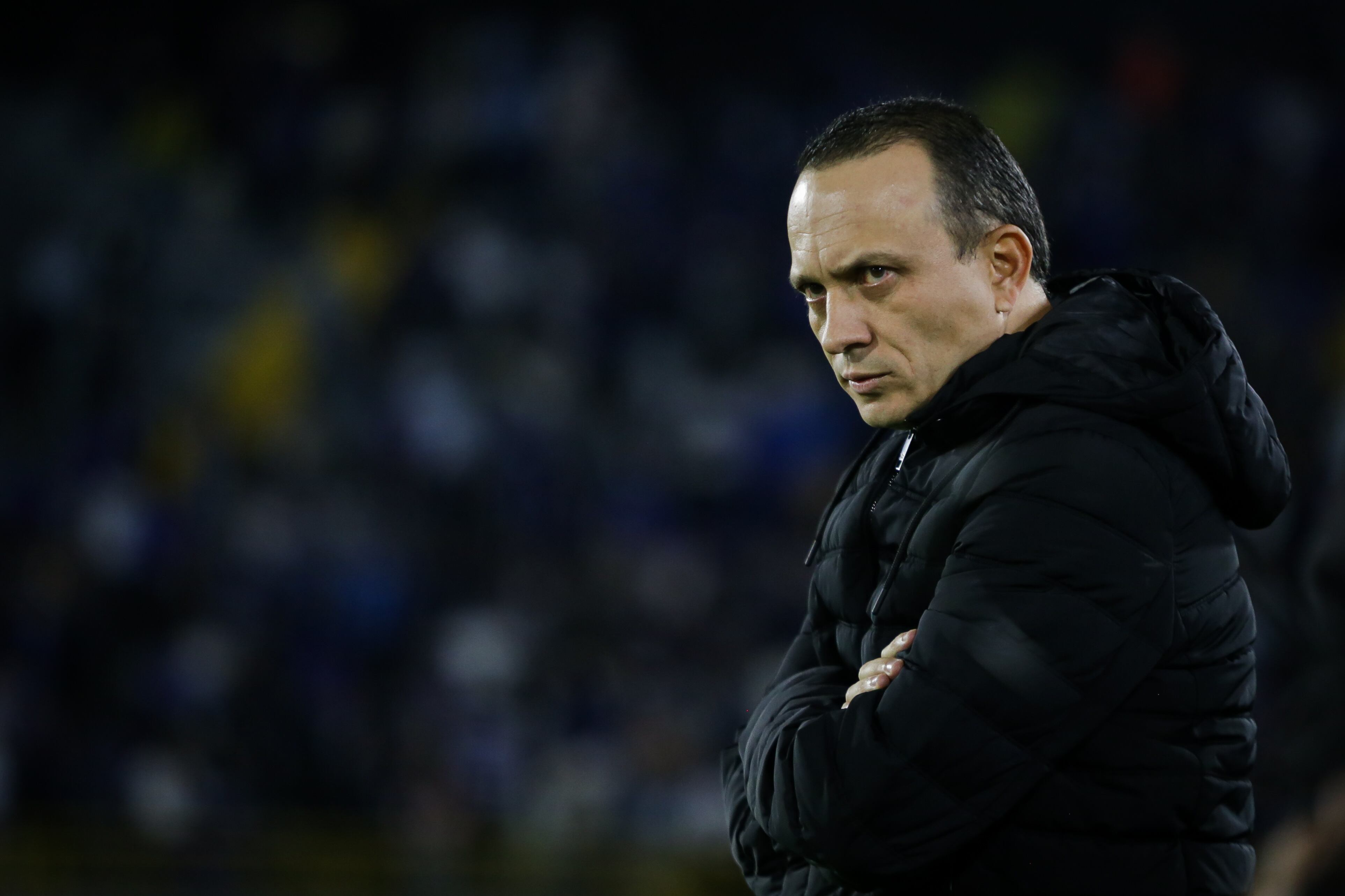 Alejandro Restrepo, técnico del Independiente Medellín. (Colprensa - Cristian Bayona).