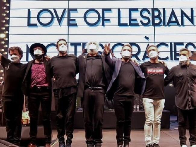 Love Of Lesbian reunió a más de 5.000 asistentes en el Palau Sant Jordi en Barcelona