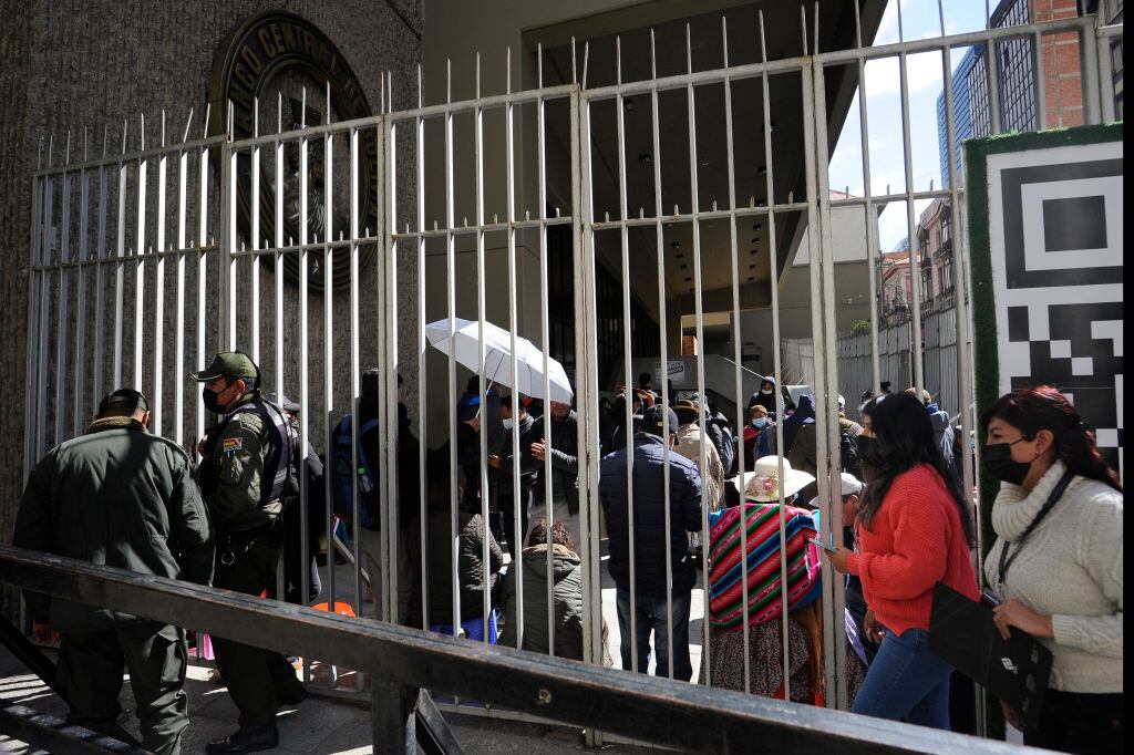 Imagen de referencia de banco de Bolivia. Foto: Getty Images.