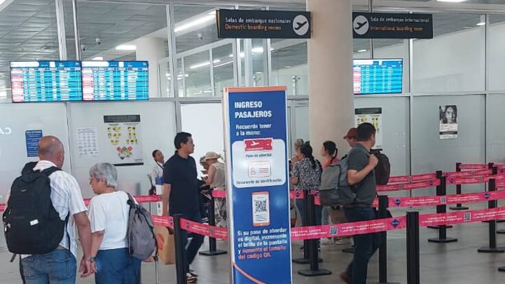 Aire acondicionado en aeropuerto de Santa Marta funciona a medias: Usuarios