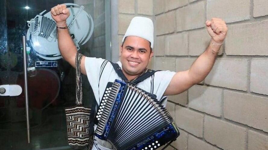 José Ricardo Villafañe, nuevo rey vallenato. Foto: Colprensa