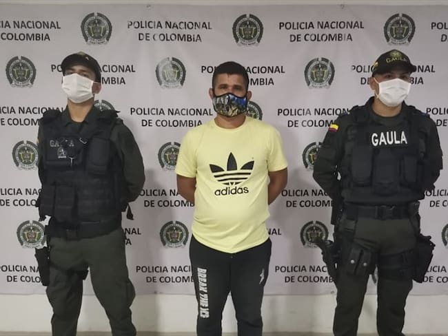 Capturado el responsable del secuestro extorsivo de dos jóvenes en Cúcuta. Foto: Cortesía