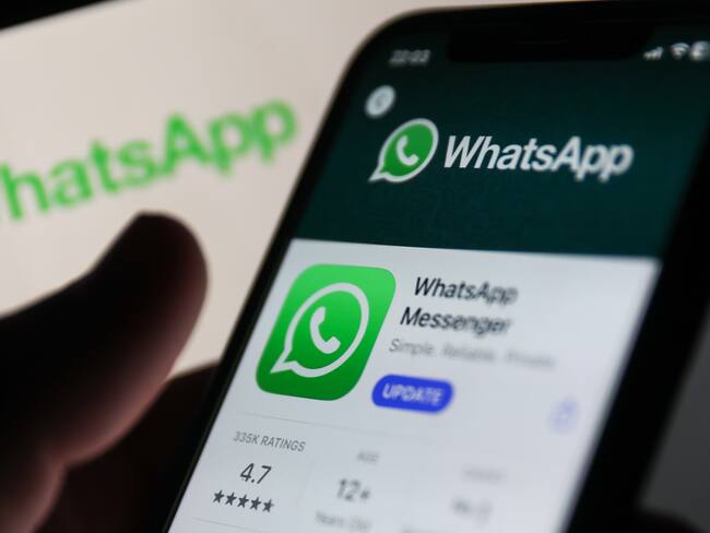 Vista de WhatsApp desde Google Play Store (GettyImages)