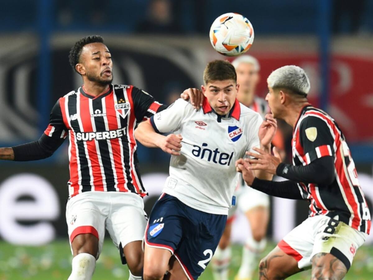 Nacional de Uruguay y São Paulo empataron 0-0 en los octavos de la Copa Libertadores