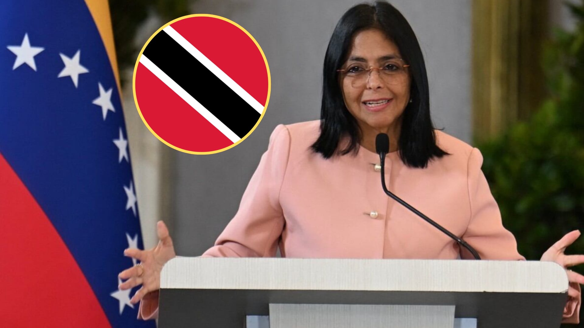 Delcy Rodríguez, vicepresidente de Venezuela. FOTO: Getty Images
