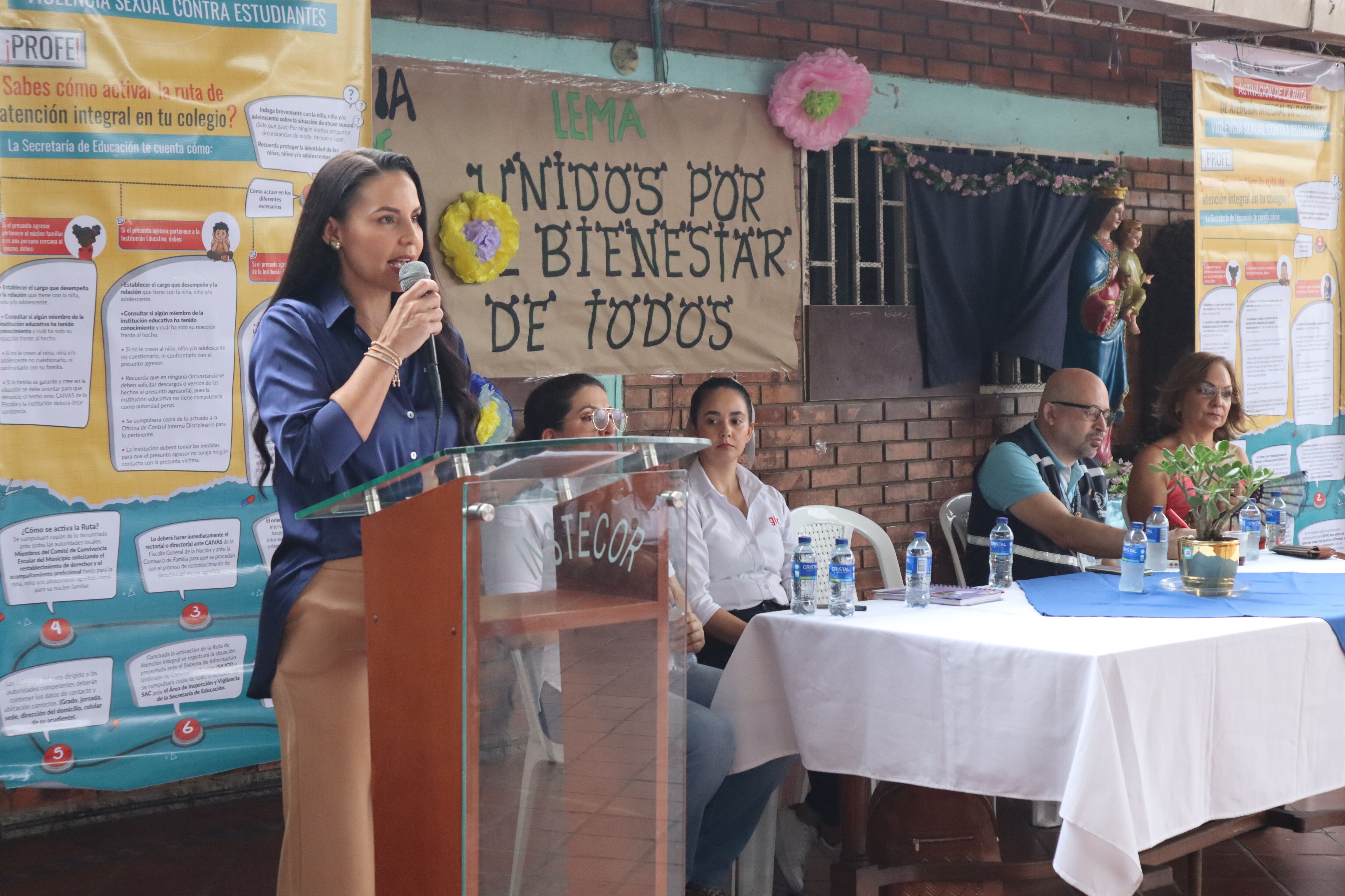 Activa ruta de atención en casos de violencia sexual a estudiantes. Foto: Gobernación de Norte de Santander.