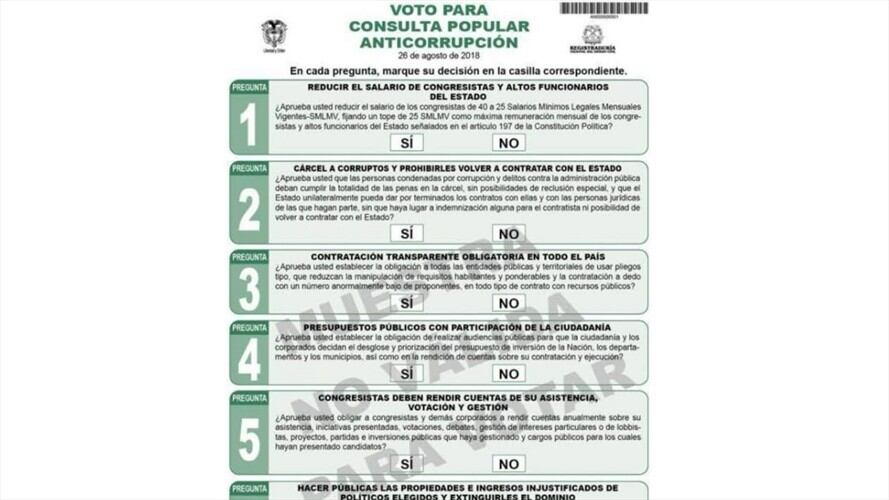 En total, 36'421.026 colombianos están habilitados para votar. Foto: Cortesía