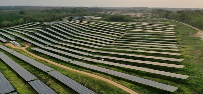 Parque Solar Planeta Rica. Foto: MinEnergía