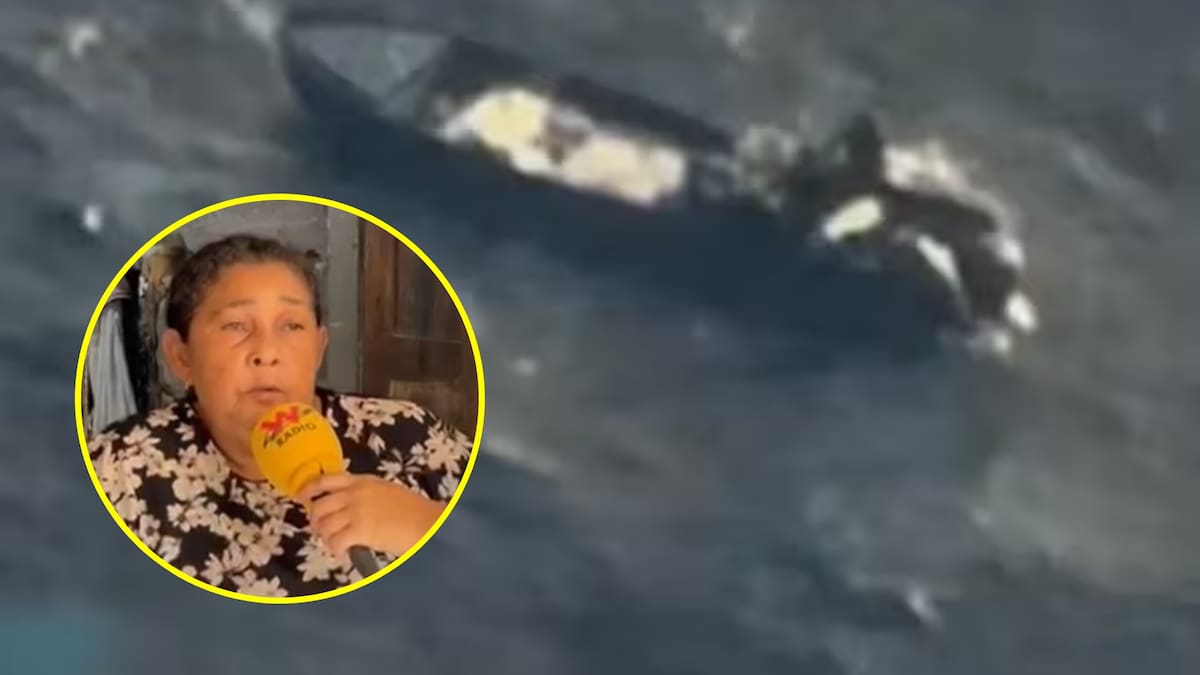 Pido al Gobierno que me ayude a encontrarlo: Madre del pescador desaparecido tras bombardeo de EEUU