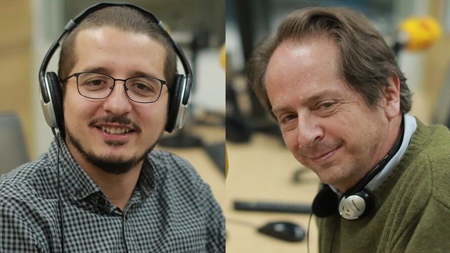 Ricardo Urdaneta y David Flórez. Foto: Partida WCon Juan Pablo Barrientos